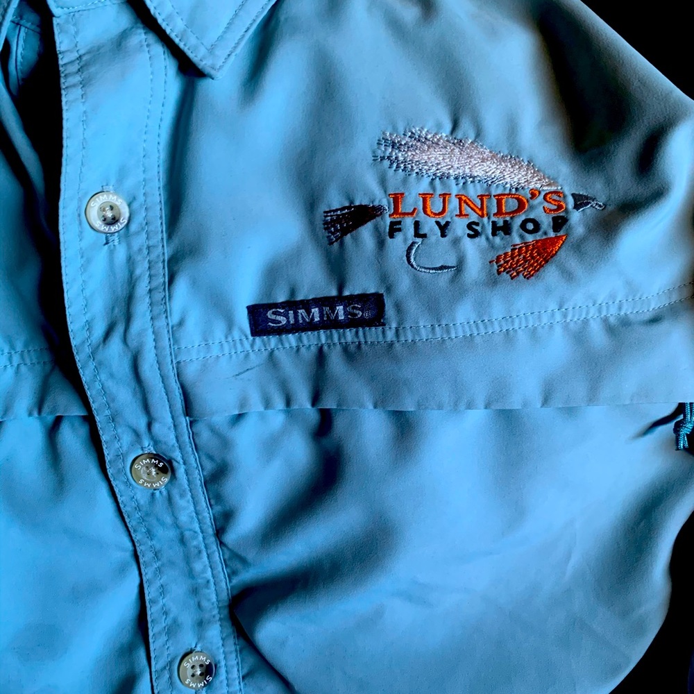 Simms guidewear fishing shirt